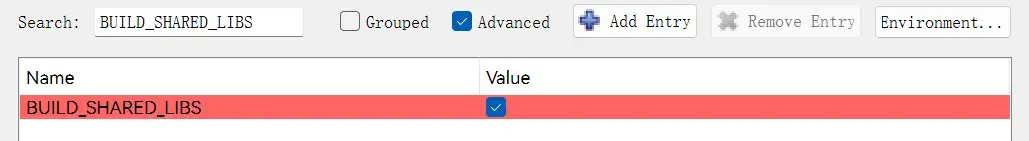 CMake 条目配置-BUILD_SHARED_LIBS